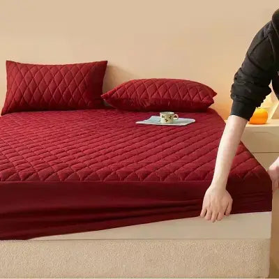 Housse de Protection Matelas - WaterproofMattressProtectorCover™ - Rouge