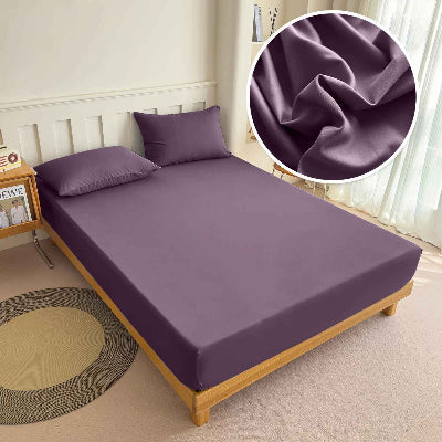 drap housse violet