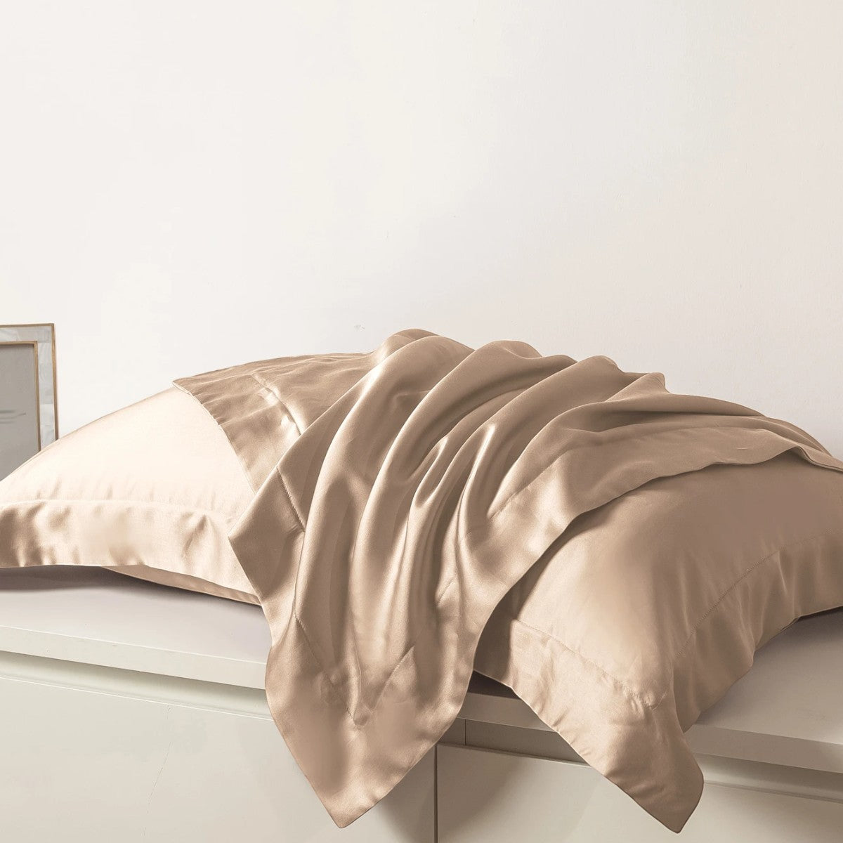 Taie d'Oreiller en Soie - PureSilkDream™ - Doré