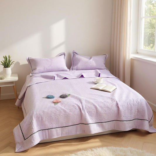 Couette Été - CottonSummerQuilt™ - Violet