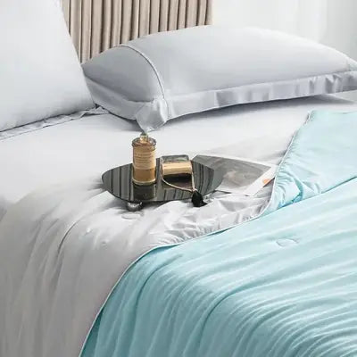 Couverture Lestée - HighQualityCoolingBlankets™ - Bleu ciel