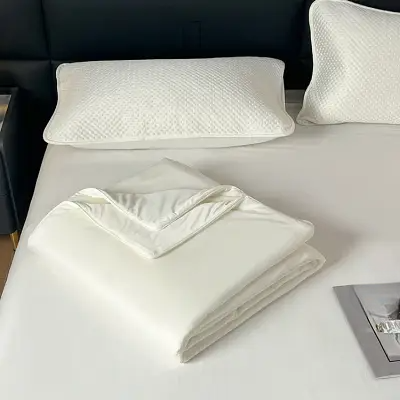 Couverture Lestée - HighQualityCoolingBlankets™ - Blanc