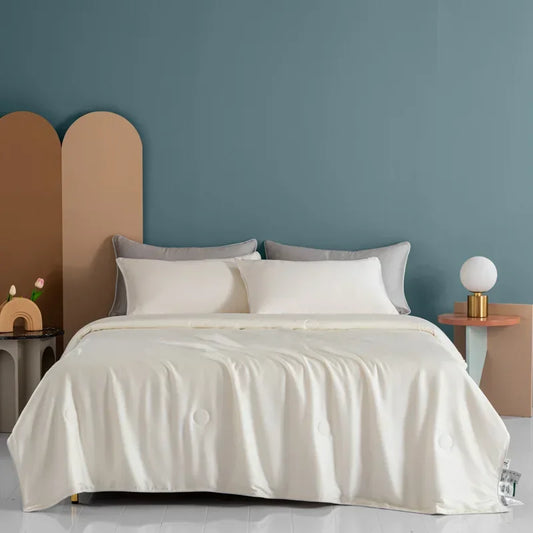 Couverture Lestée - HighQualityCoolingBlankets™ - Blanc