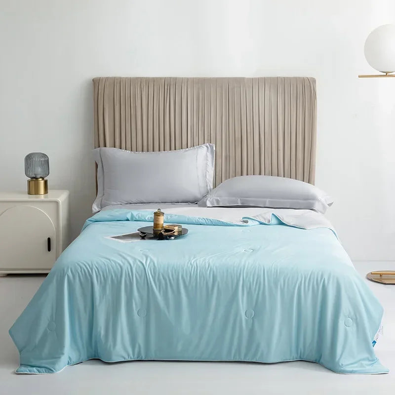 Couverture Lestée - HighQualityCoolingBlankets™ - Bleu ciel