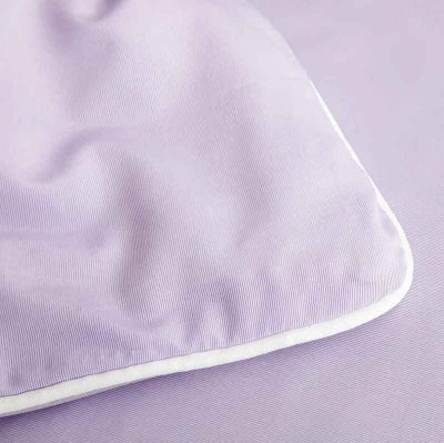 bordures couverture rafraichissante mauve