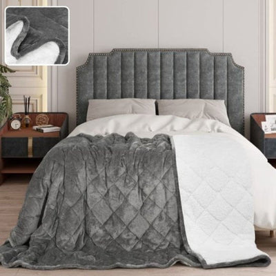 couverture lestée gris