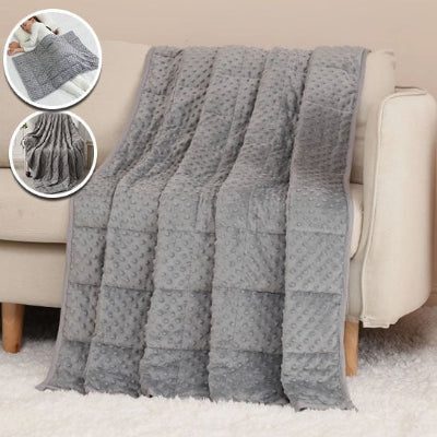 couverture lestee sur canape