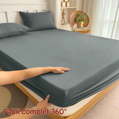 demonstration drap housse enveloppe matelas complet