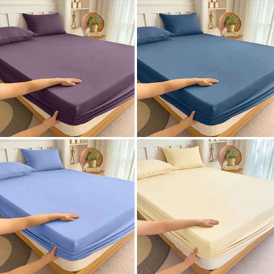demonstraton quatre couleurs drap housse