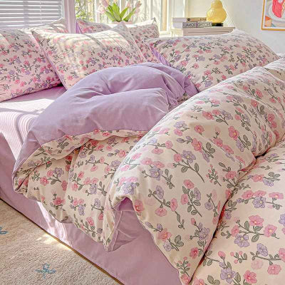 housse de couette couleur violet