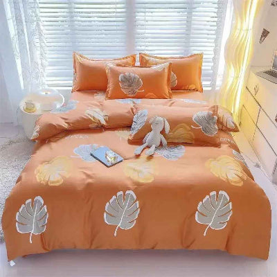 housse de couette orange